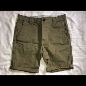 Topman Stretch Skinny Shorts